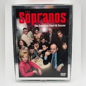 The Sopranos: The Complete Fourth Season (DVD, 2002) James Gandolfini & Edie Fal